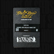 Dunkle Green House Seeds Tarte Tatin Packung, Caramel Apple Gelato x Kings Tart, mit Strain Hunters Logo